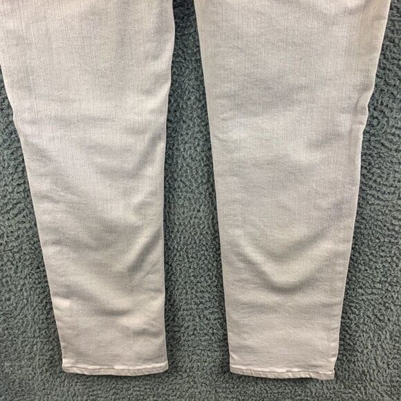 Levis Demi Curve Jeans Womens 27 Ivory Classic Rise Slim Leg Stretch Western - Picture 6 of 16